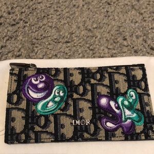 Christian Dior x Kenny Scharf card holder